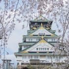 Osaka Castle in the Spring