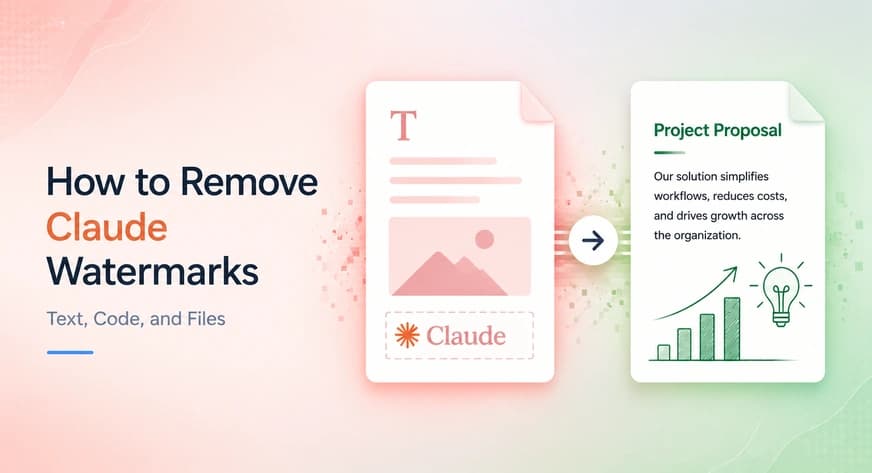 How to Remove Claude Watermarks from Text, Code, and Files