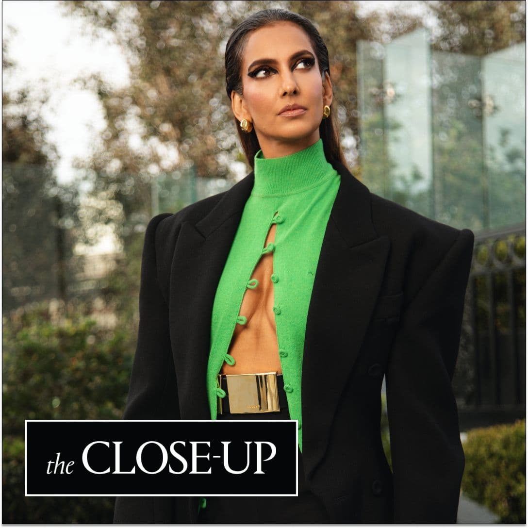  Poorna Jagannathan’s Mugler Look for ‘Lanterns’ Is the Final Boss In Her Fashion Reinvention 
