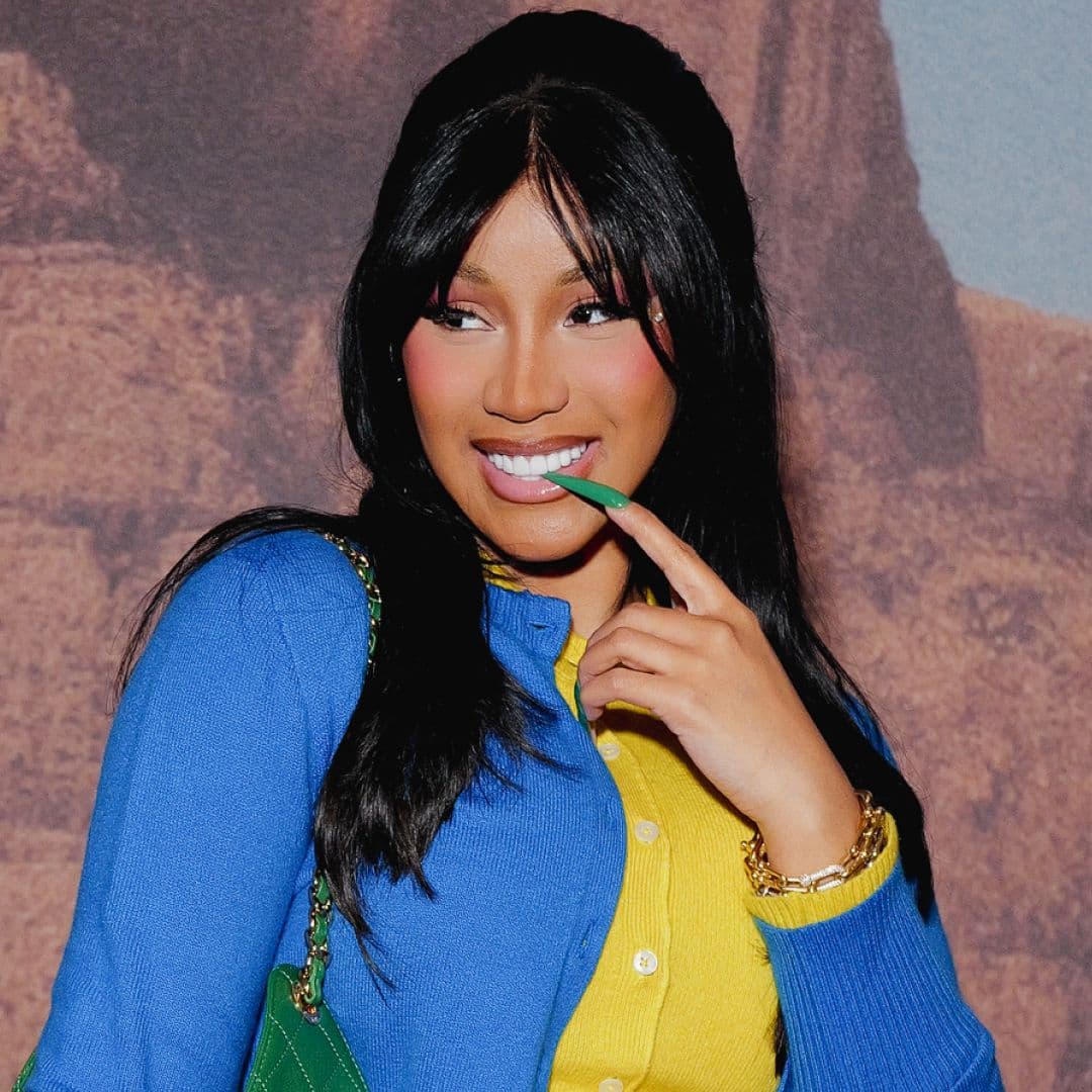  Cardi B's $40 Cardigans Nail Summer's Biggest Color-Combination Trend 