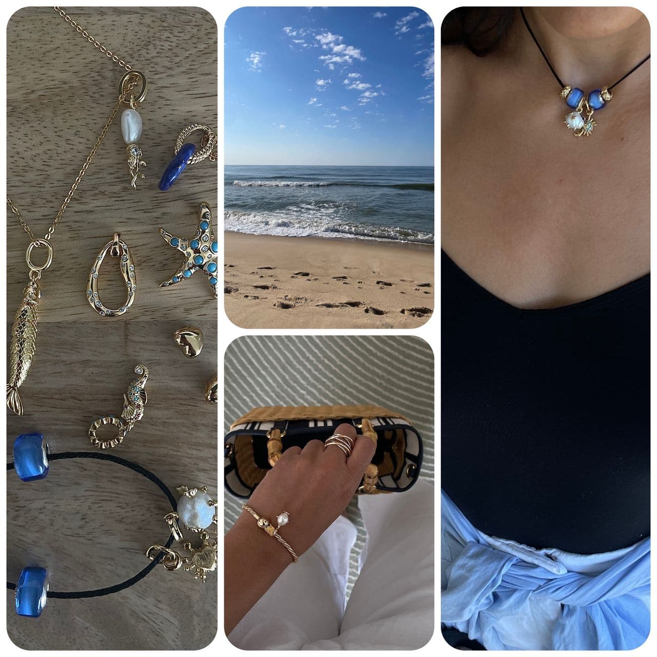  I Took the Charm-Jewelry Trend to the Hamptons—Here’s How I Styled It 