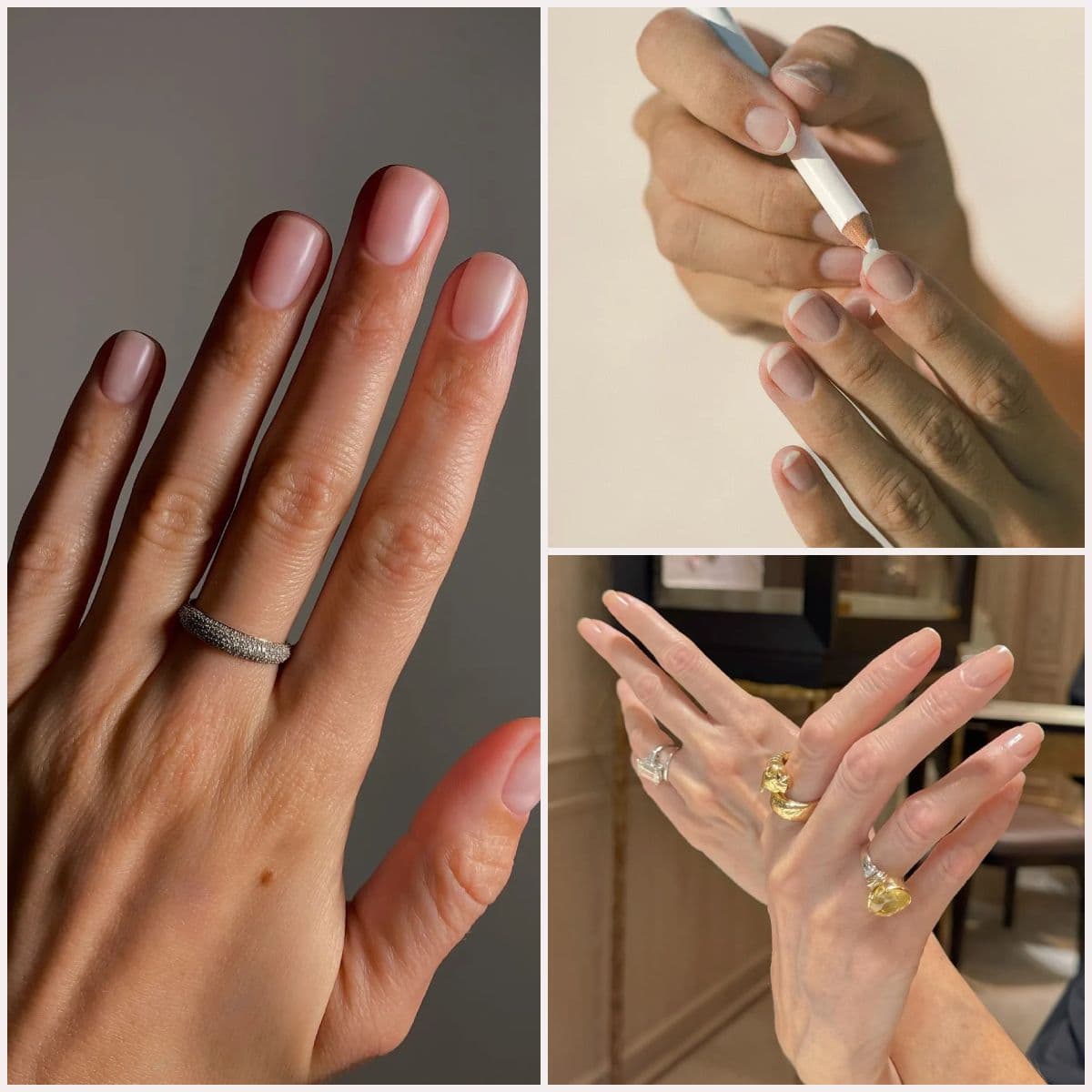  The Bare Nail Trend Is Making Maximalist Manicures Take a Back Seat 