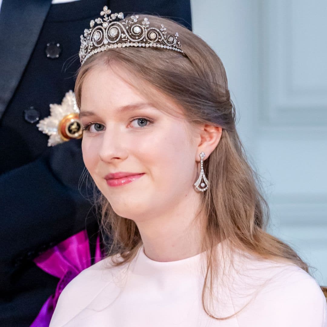  This 18-Year-old Princess Just Channeled Meghan Markle in the Same Caped Gown For Her Big Tiara Debut 
