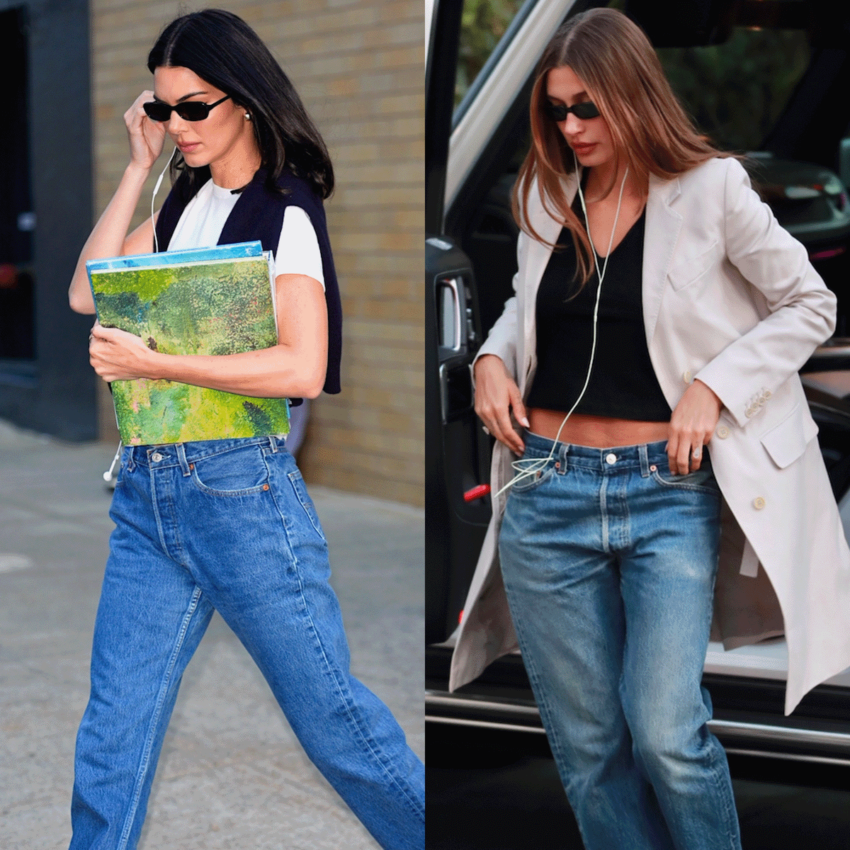  The Cult-Favorite Jeans Kendall Jenner and Hailey Bieber Wear Are on Sale During Amazon Prime Day 