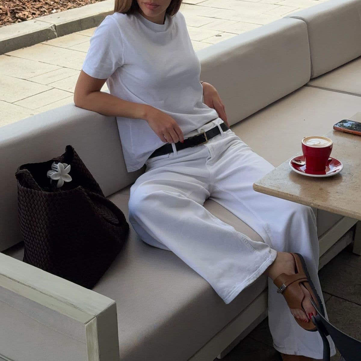  I'm an Expert on Basics—These Are the White Tees and Tanks I'm Wearing This Summer 