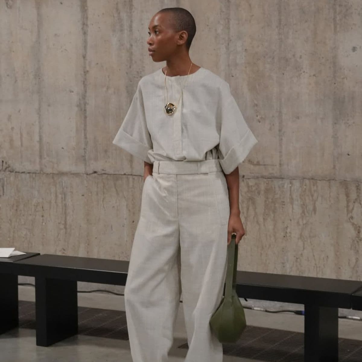  Not Denim, Not Satin—This Is the Elegant Trouser Trend Chic Women Will Be Wearing on Repeat This Summer 