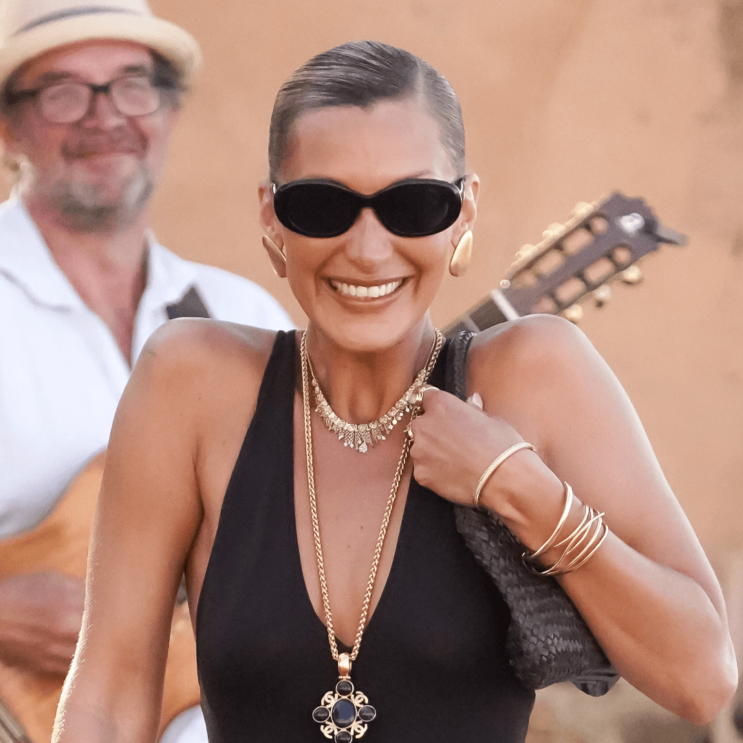  Bella Hadid Pairs One of Summer 2026's Dress Trends With Celeb-Beloved Sandals in Saint-Tropez 