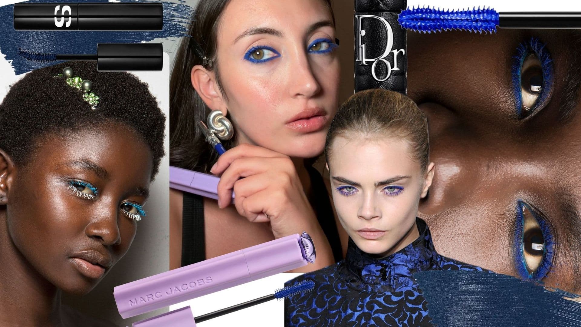 Unexpected Blue Mascara: A Subtle Statement for Radiant Eyes