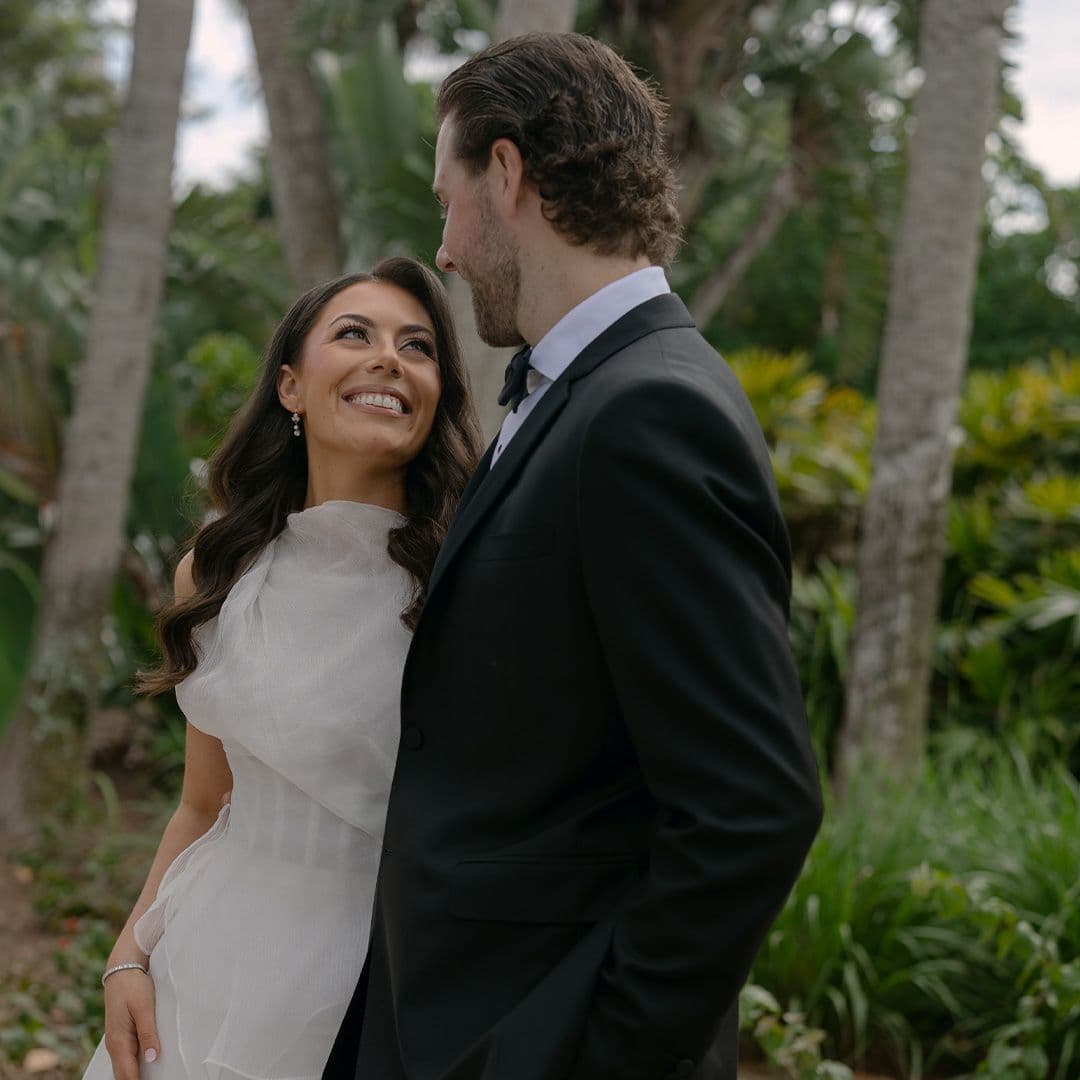  This Fashion Publicist Wore a Skirt Set From Sept for Her Beautiful South Florida Wedding 