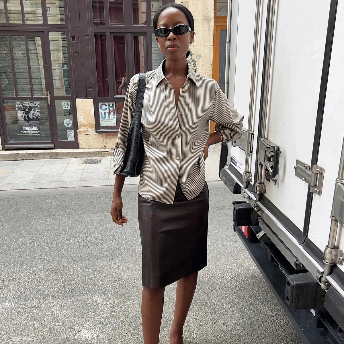  Not Mini, Not Maxi—the Chic Skirt Trend Fashion People Are Wearing This Summer 
