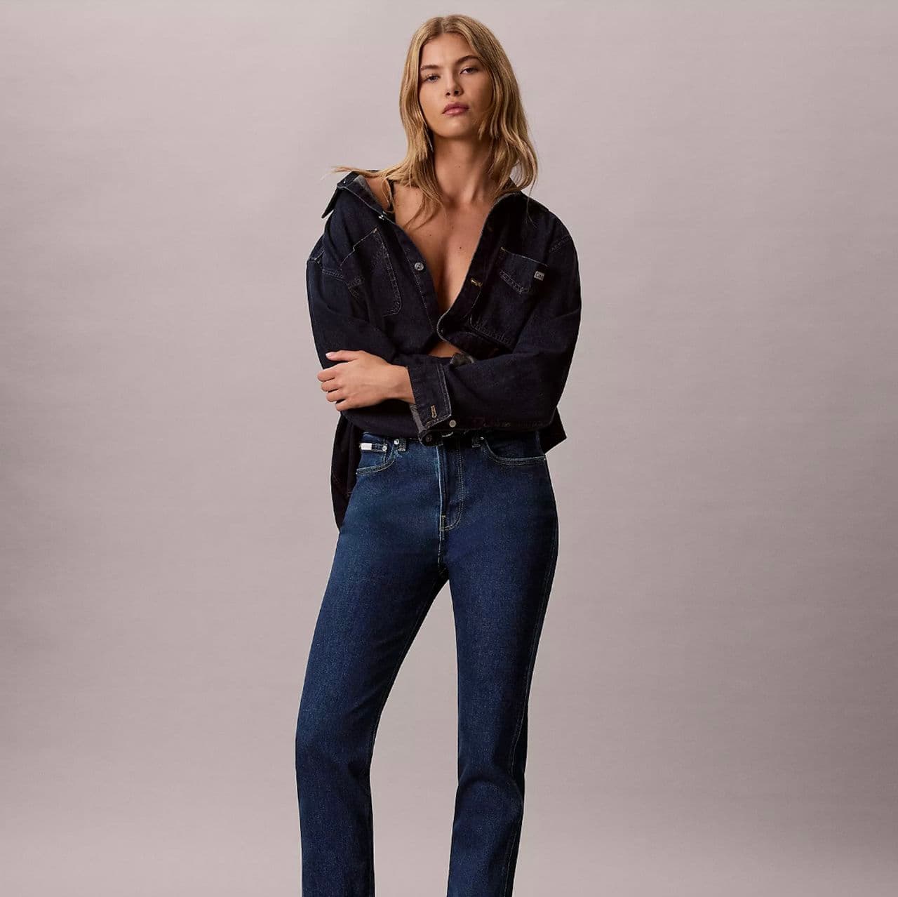  Not Sold On Skinnies? Try These Slim-Fit Calvin Klein Jeans Instead 
