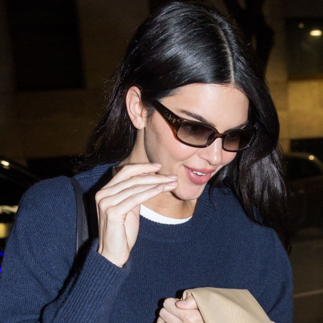  Kendall Jenner Couldn't Wait for Sweater Weather to Rewear Her Favorite The Row Knit 
