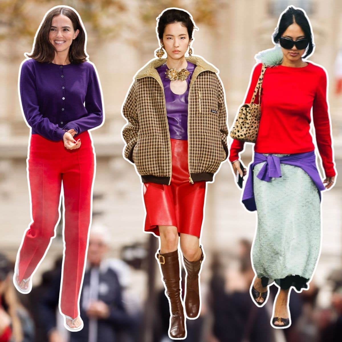 Forget Burgundy and Aubergine—This Autumn, Everyone Will Be Wearing This Exact Colour Combination