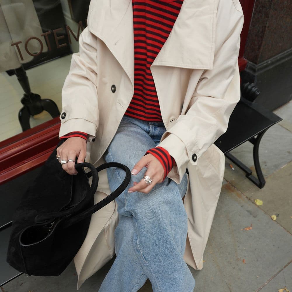  This London Classic Is Back In the Lineup, and Suddenly Every Other Fall Jacket Looks Too Trendy 