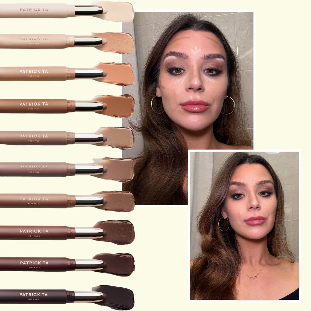  The Patrick Ta Major Sculpt Shape & Shade Anywhere Artistry Sticks Give Me the Sharpest Jawline of My Life 