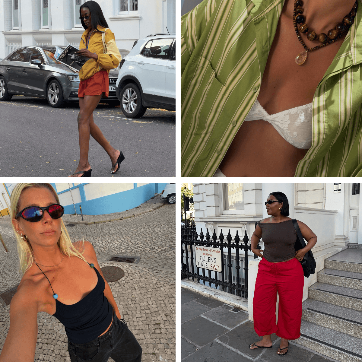  From Lace Trims to Heeled Flip-Flops—7 Summer Micro-Trends the London Style Set Can't Stop Wearing 