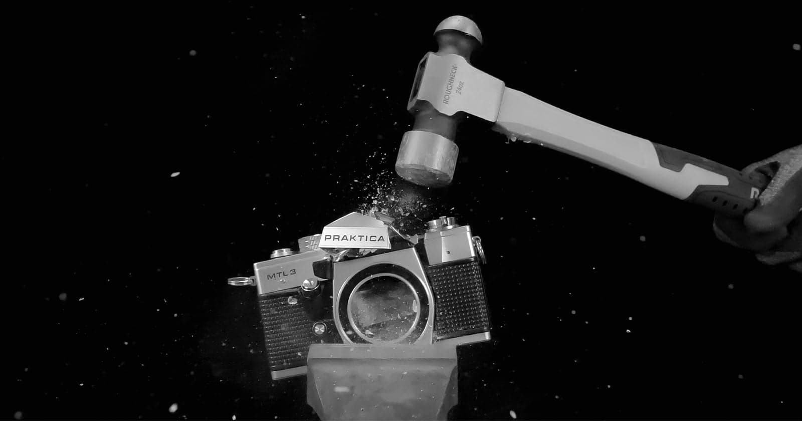 You Can Take Your Rage Out on Photography by Smashing a Camera to Pieces at New Exhibit