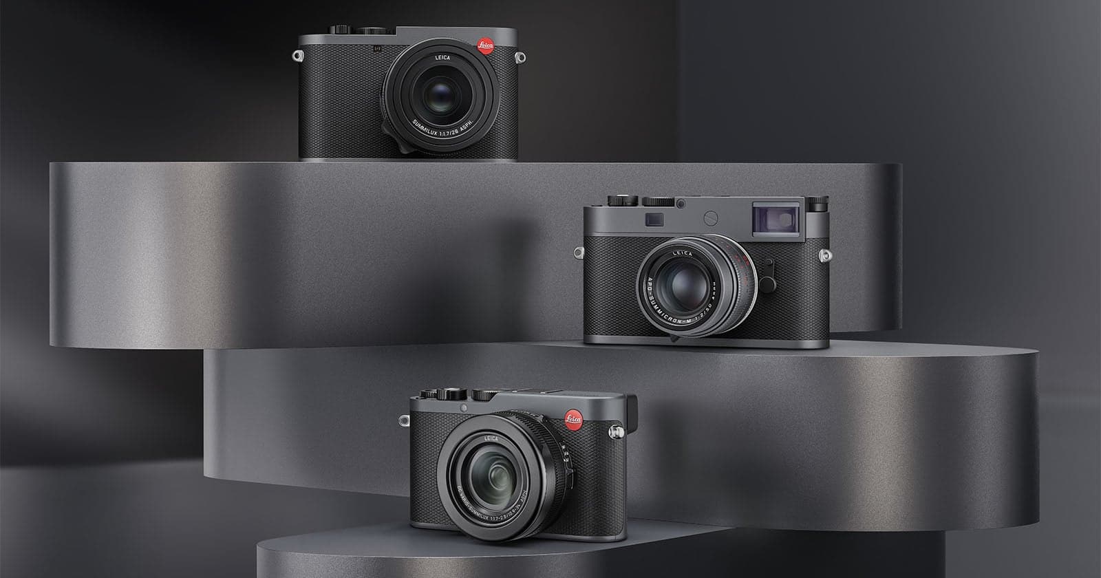 Leica’s Brand-New Metal Gray Paint Finish Looks Very Stylish