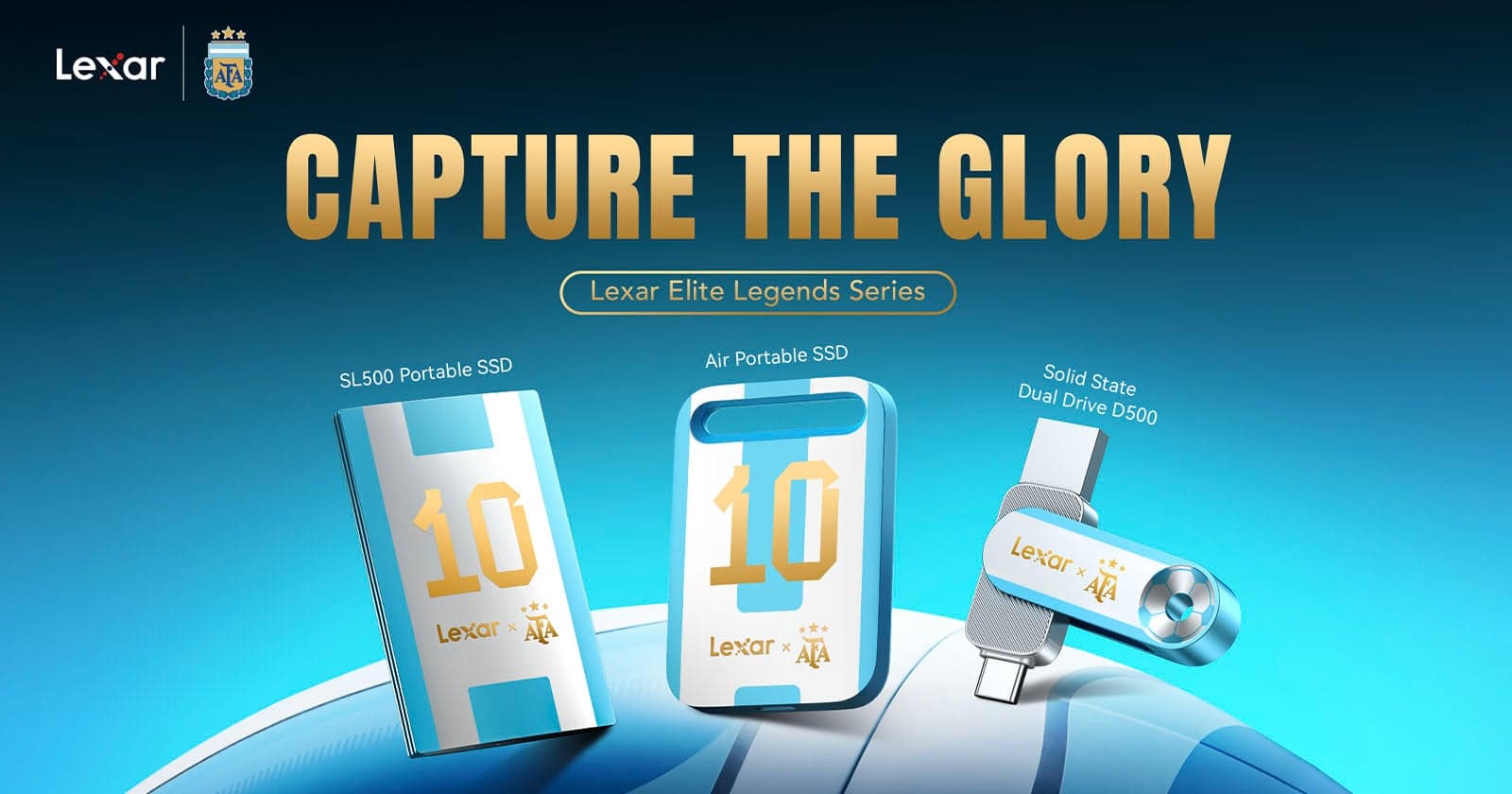 Lexar Teams Up With Argentina for World Cup-Themed Storage Solution