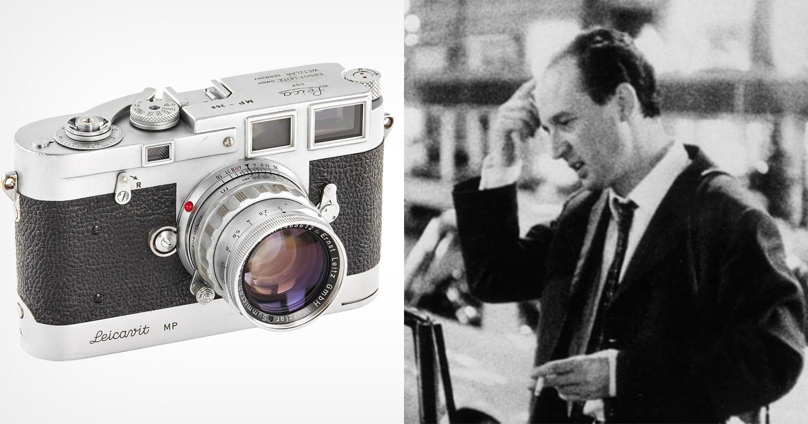 This Rare Leica MP Was Owned by the First Paparazzo and Could Be Yours for $200,000