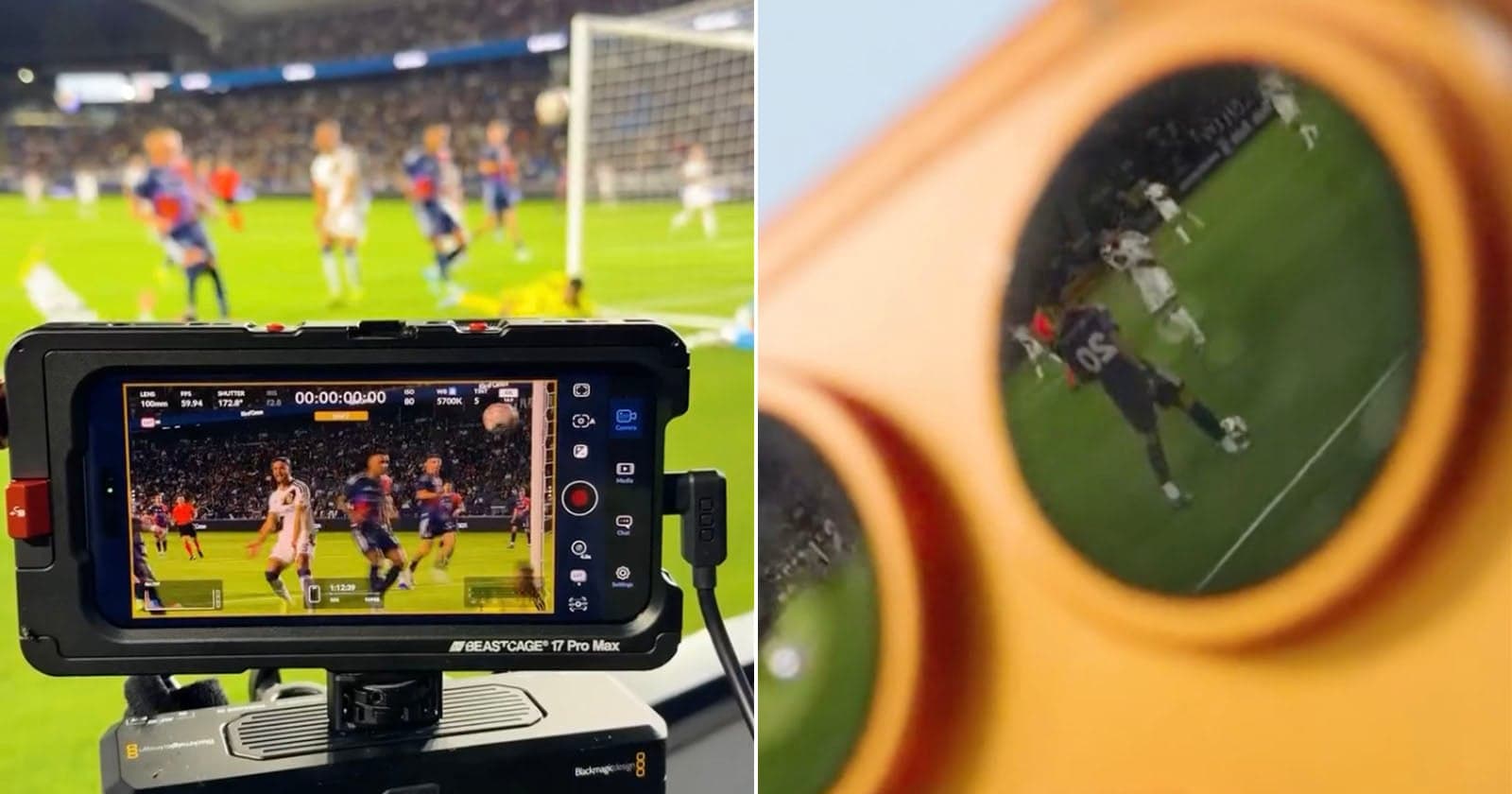 How Apple Shot an Entire MLS Game Using Only iPhone