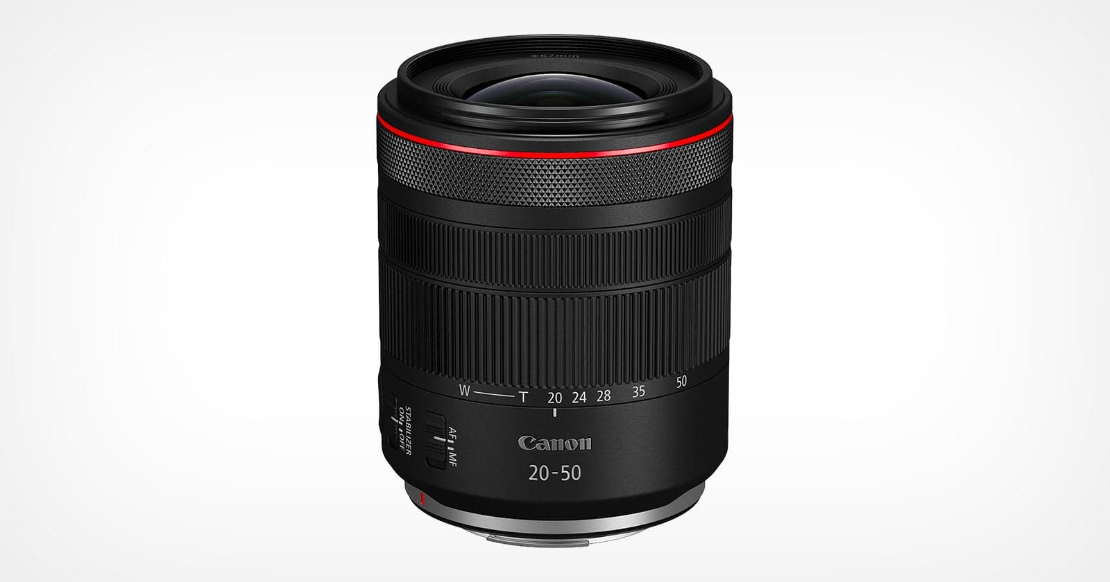 Canon’s RF 20-50mm f/4L IS USM PZ Is its First Power Zoom L-Series Lens