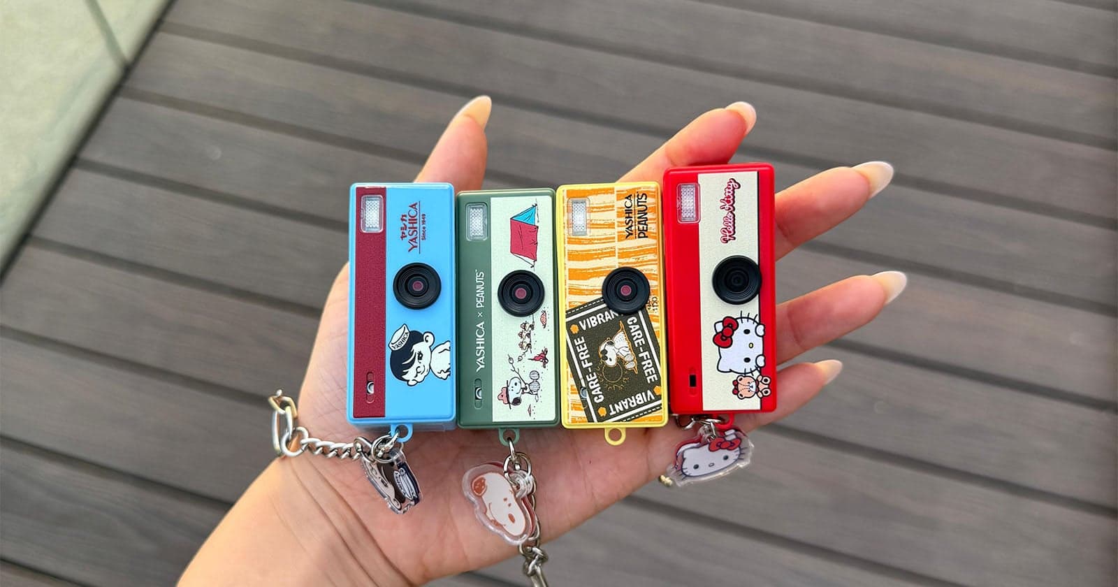 Yashica Brings Beloved Characters to the Cheap Keychain Camera Segment