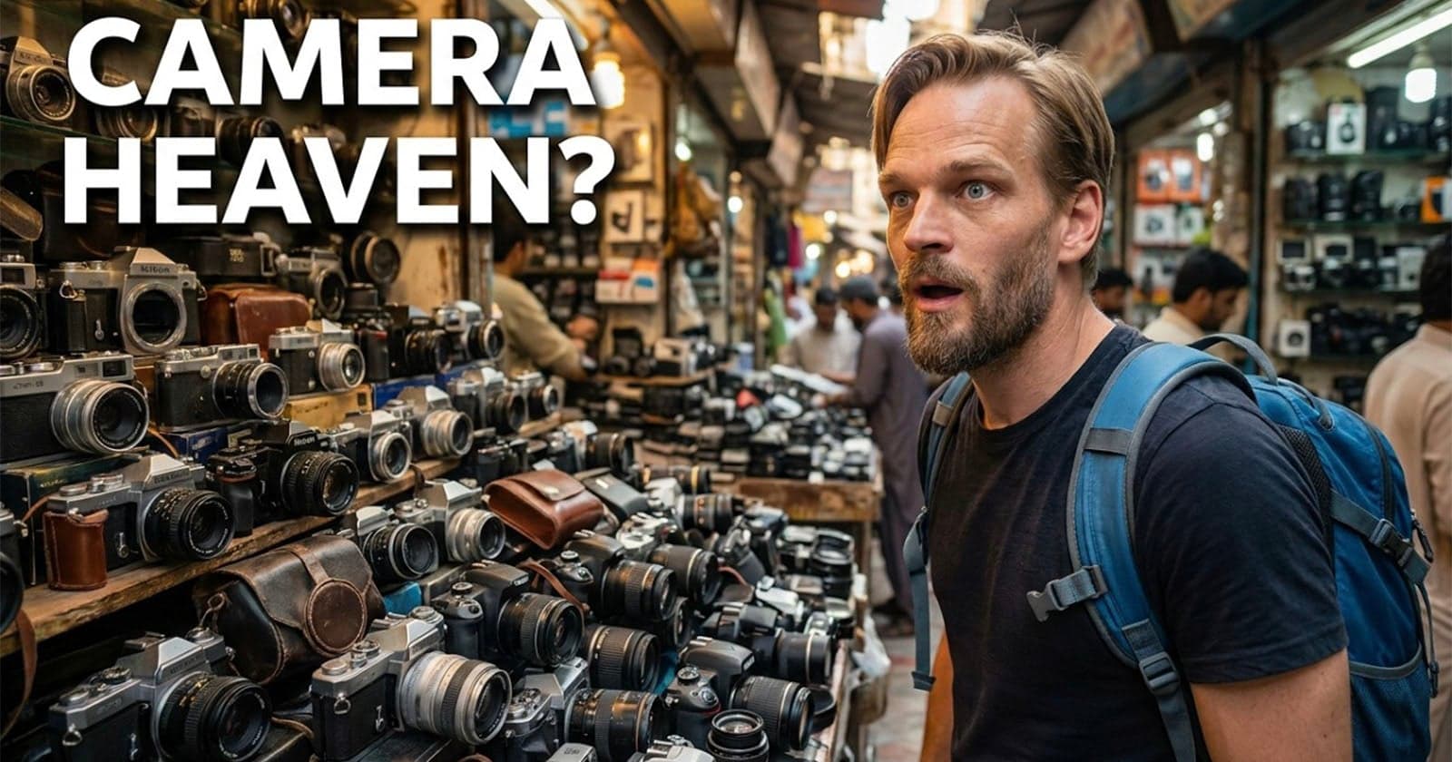 YouTuber Tours Enormous Camera Market in Pakistan