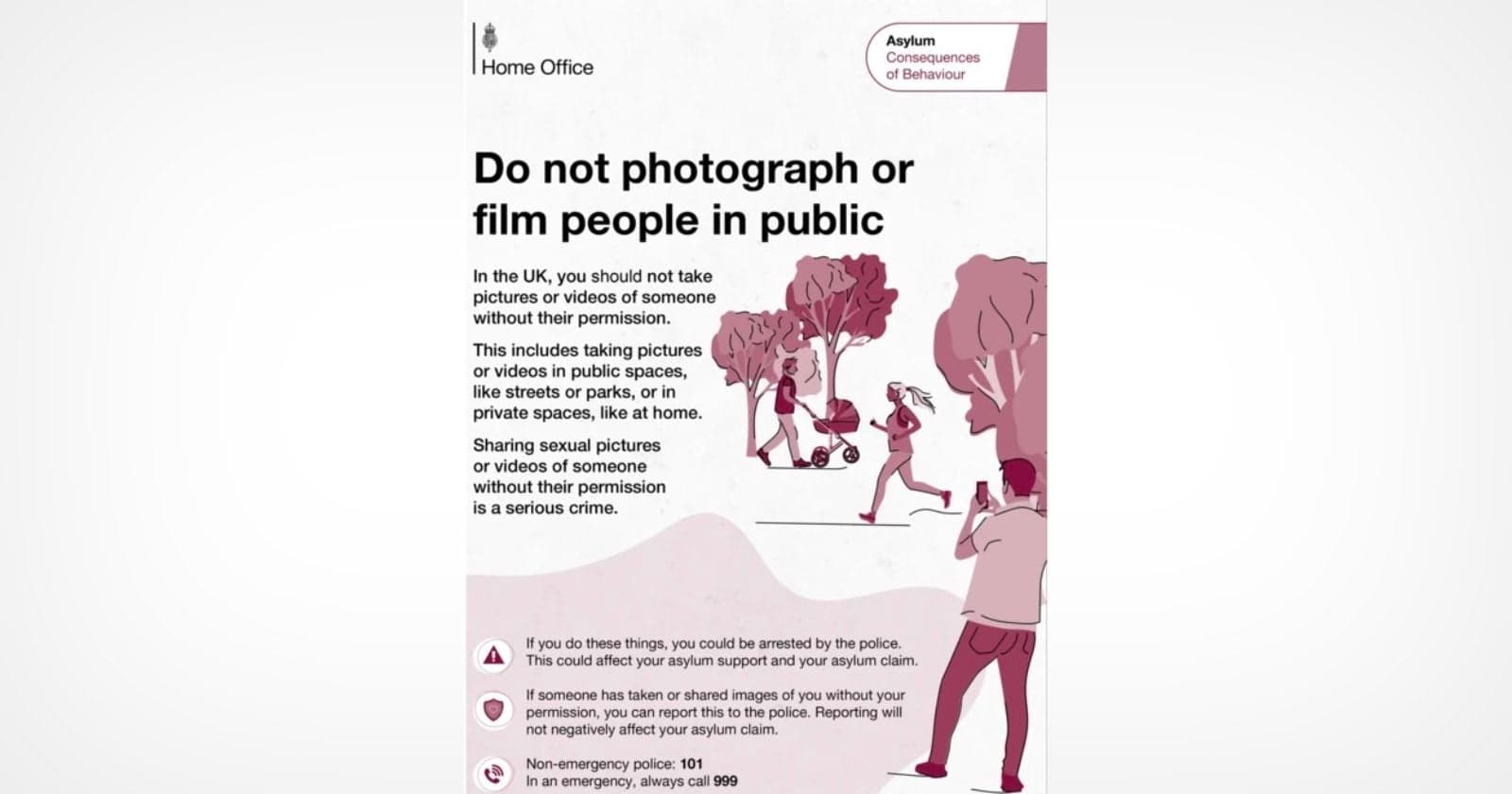 UK Publishes ‘Misleading’ Guidance Suggesting Photographers Could Be Arrested for Taking Pictures in Public