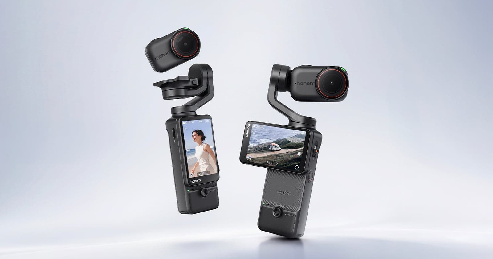 Hohem Unveils the ‘World’s First’ 2-in-1 Pocket Gimbal Camera