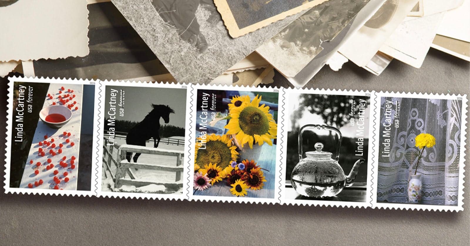 A Legacy of Vision: Linda McCartney’s Photography Celebrated by USPS