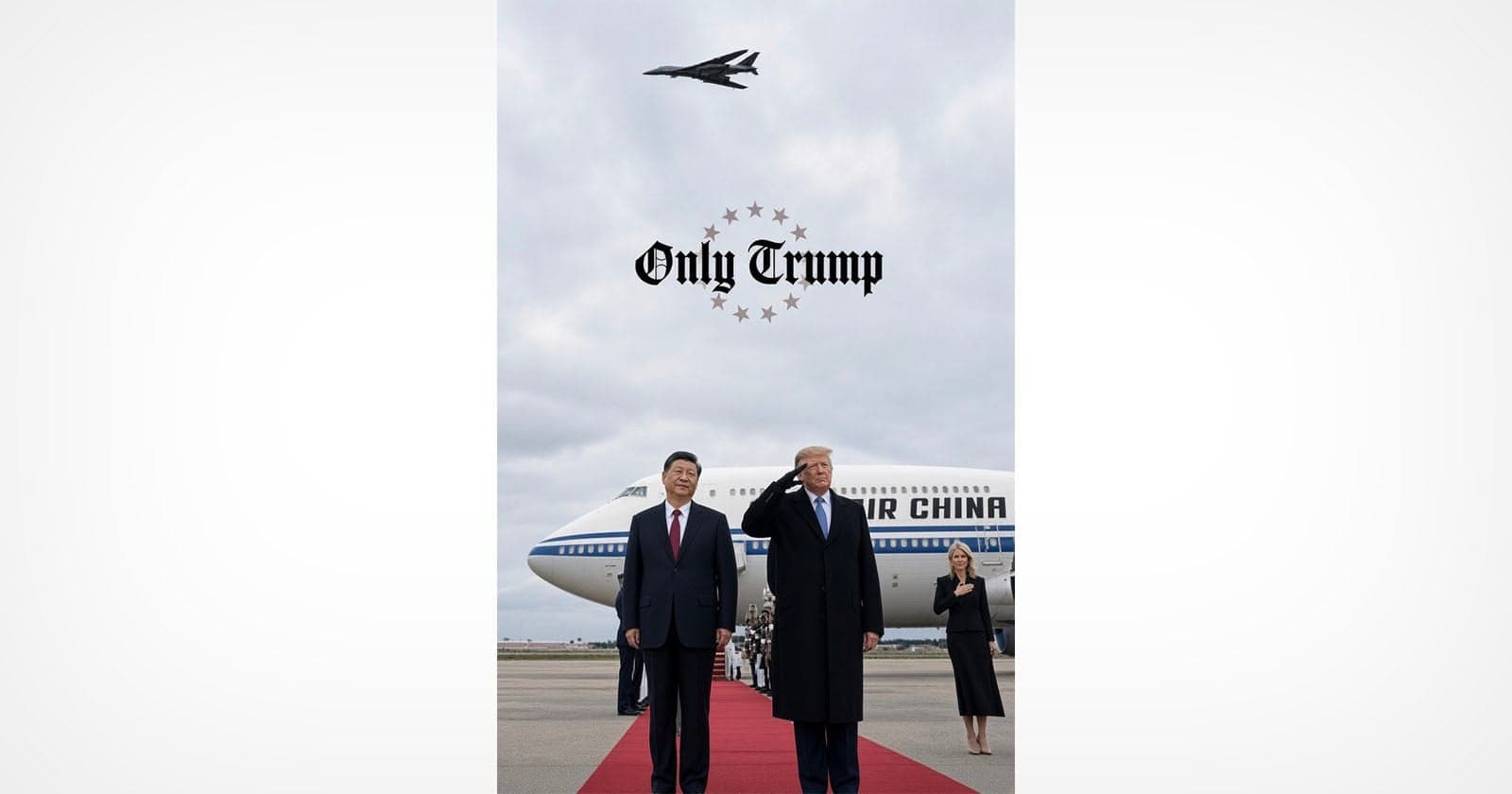 A Curated Moment: Trump Shares Altered Image on Truth Social
