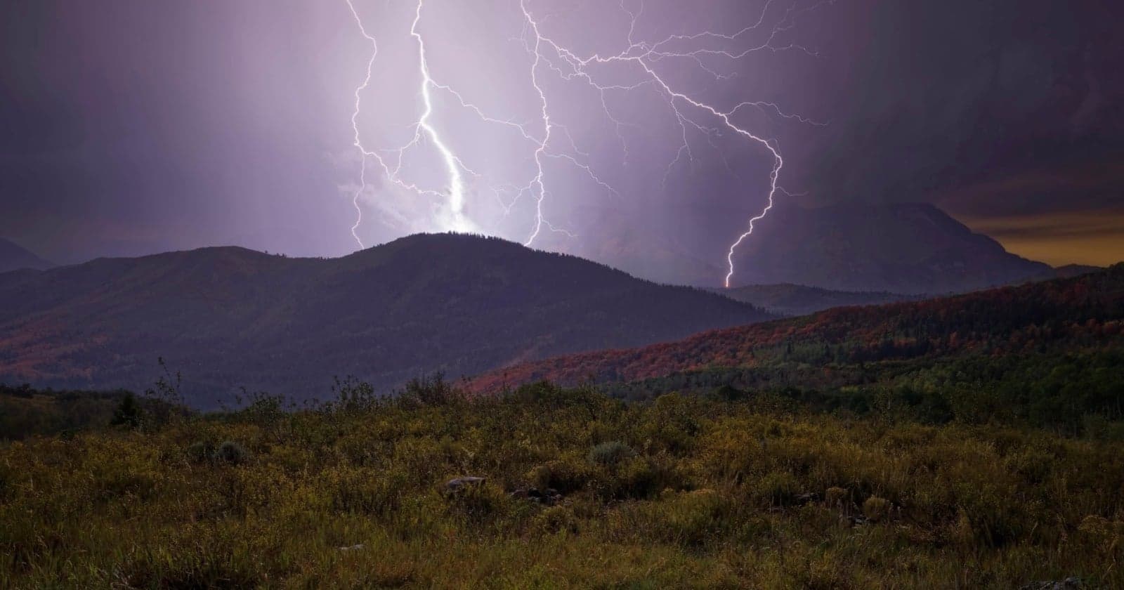 Photographer Captures Lightning Striking Mountain in Storm That Killed 19-Year-Old Hiker