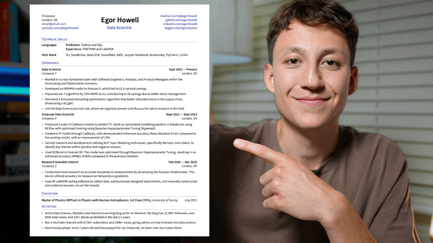 How Claude Help Me Build My $200k+ ML Resume