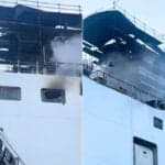 Massive Fire Aboard Ferry At One of Italy’s Busiest Maritime Hubs Disrupts Port Operations