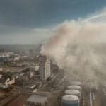 Russian Oil Refinery In Flames After Ukrainian Drone Attack Targets Several Parts Of Moscow