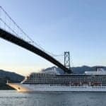 World’s Biggest Cruise Ship Clears Danish Bridge By 30 Centimetres