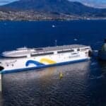 World’s Largest Electric Ferry Loaded On Heavy-Lift Vessel For Trip Home To Argentina