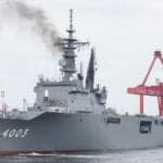 Japan Deploys Transport Ship Kunisaki To Indonesia In First Overseas Firefighting Mission