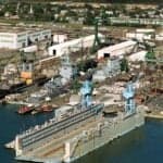 Firefighters Respond To Refrigerant Leak Aboard U.S. Navy Vessel In Newport News