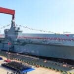 China’s 40,000-Ton Drone Carrier Enters Final Trials As GJ-21 Stealth Drone Reappears
