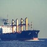 Grain-Laden Bulk Carrier In Flames Following Repeated Drone Strikes In Black Sea