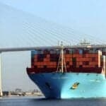 190,000-Ton Maersk Containership Makes First Suez Canal Transit On Europe-Asia Voyage