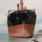 Ghost Ship Damaged By Ukrainian Drones Drifts Across Black Sea & Runs Aground In Turkiye