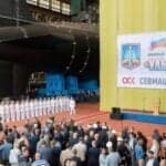 Russia Launches 13,800-Ton Nuclear Cruise Missile Submarine Ulyanovsk At Sevmash Shipyard