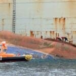 1 Dead, 6 Missing After Tugboat Sinks While Towing Container Ship Off Busan