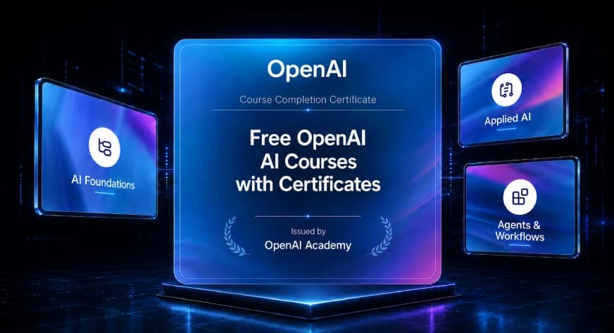 OpenAI Just Launched 3 Free AI Courses with Certificates