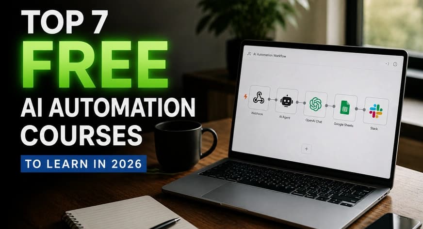 Top 7 Free AI Automation Courses with Certificates