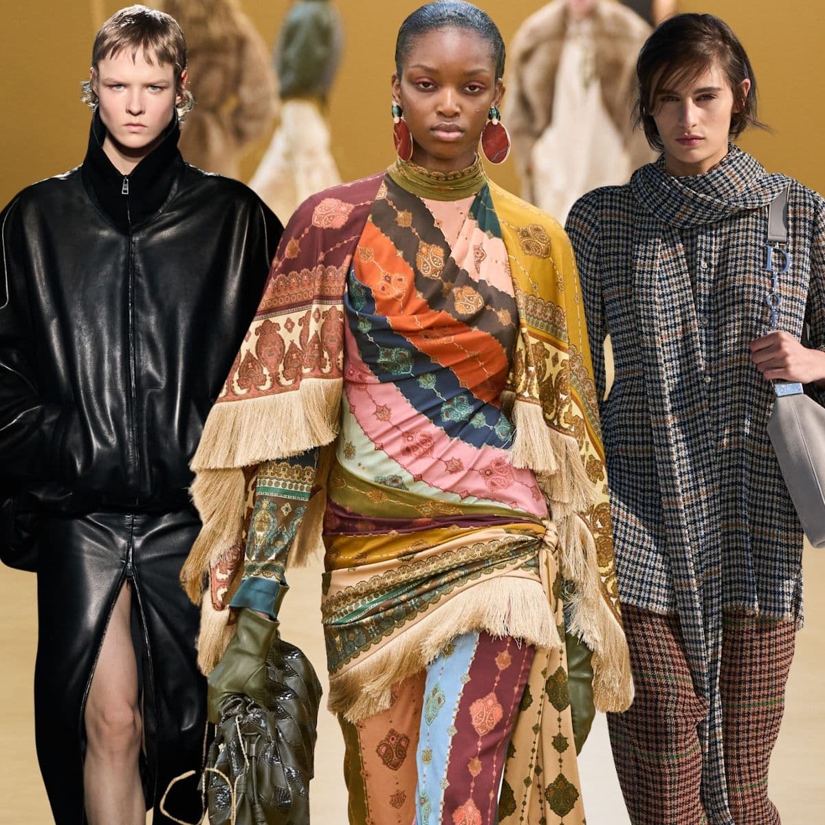 Glossy Leather, Hot Reds and Psychedelic Boho: 5 Luxury Trends That Will Define Autumn 2026 Style