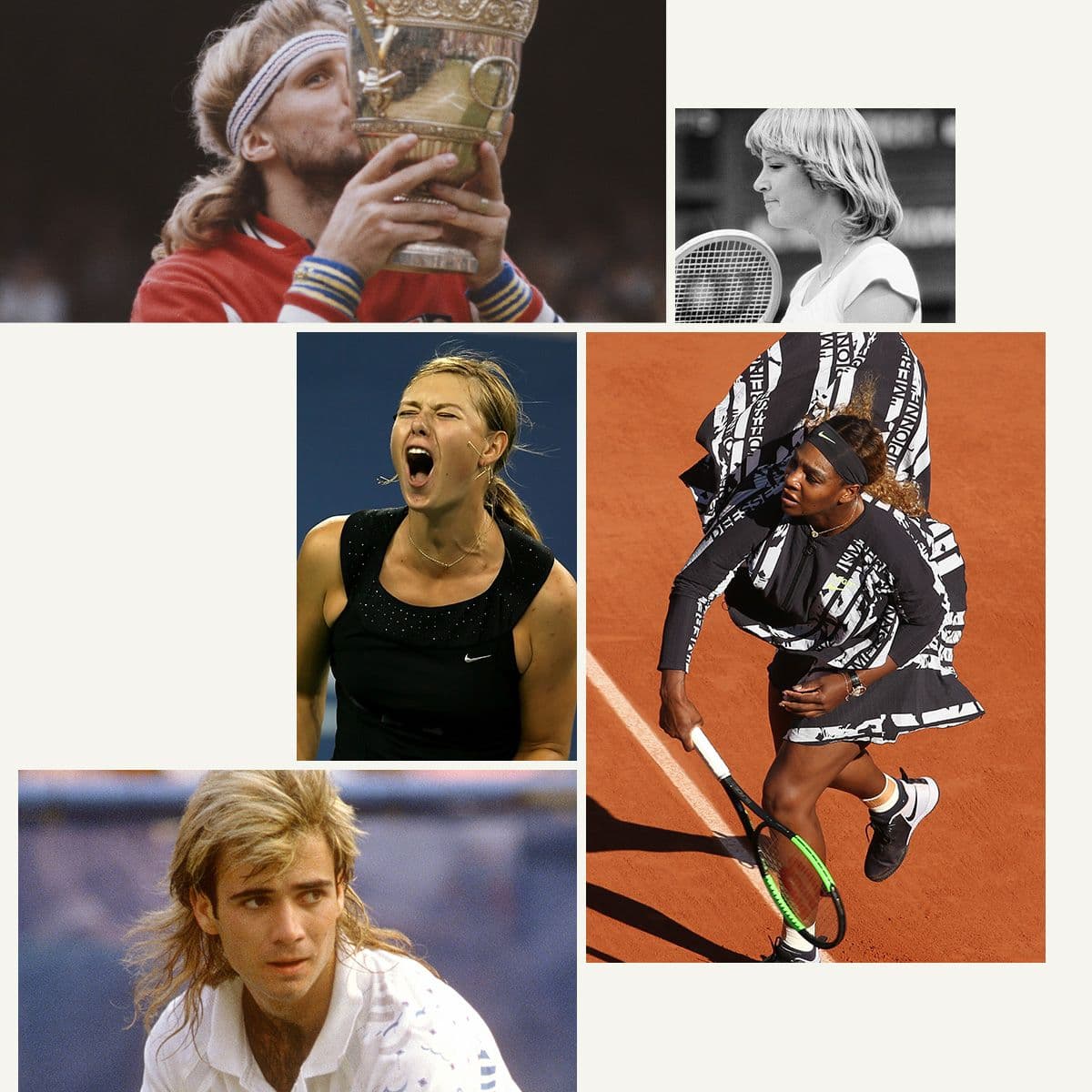 Then and Now: Making an Entrance in Tennis